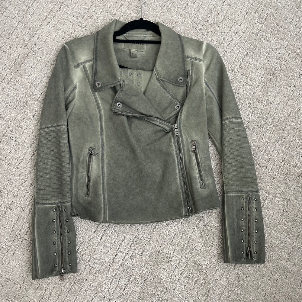 Marrakech Moto Olive Green Jacket